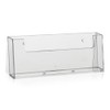 Taymar DL Landscape Leaflet Counter Stand - Clear