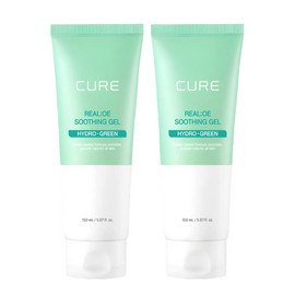 Kim Jeong-moon Aloe Cure Soothing Gel Aloe Gel 150mlX2 Box / 김정문 알로에 큐어 수딩젤 알로에젤 150mlX2박스