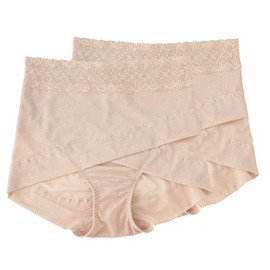 ATSUGI Correction Shorts, Pelvic Makeup, Pelvic Cross Shorts, Hip Up, 2-Piece Set -