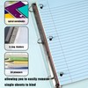 Koogel 5-Color Loose Leaf Paper, 500 Sheets Wide Ruled, 8