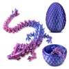 Mydethun 3D Printed Dragon Egg with Dragon Inside - Unique
