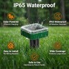 4 Packs Solar Mole Repellent, 2026 Upgraded Ultrasonic Gopher Deterrent