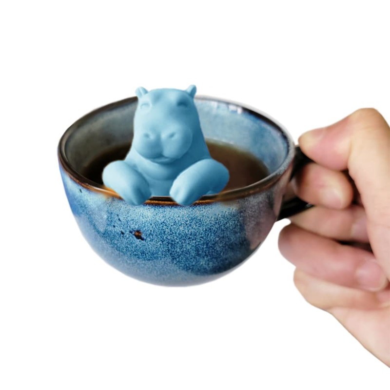 HADEWEITE 1 pcs creative animal tea infuser，cute loose leaf tea