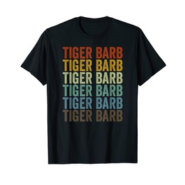 Tiger Barb Fish Retro T-Shirt