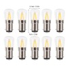 10Pcs B15 1.5W AC230V Dimmable Short Filament Mini LED Light