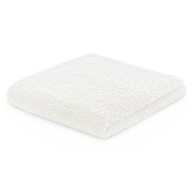 DecoKing Handtuch 100% Baumwolle Bordüre 50x90 cm Andrea Weiß