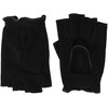 Lezax JOYFIT Sheep suede glove half finger sheep leather black