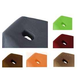 EXKLUSIV HEIMTEXTIL Massage Table Terry Towelling Fitted Sheet with Nose Slit Brand 70-80 cm x 190-200 cm Terracotta