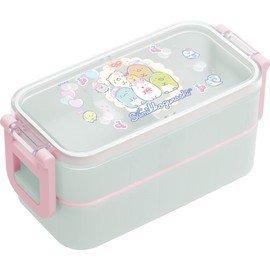 San-X Sumikko Gurashi Lunch Market 2-Piece Lock Chopsticks Lunch Box KA17302
