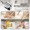 Sailnovo Pasta Maker Machine, 180 Roller Pasta Maker, 9 Adjustable