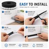 Self-Adhesive Door & Window Sealing Strip for Home – 25mm
