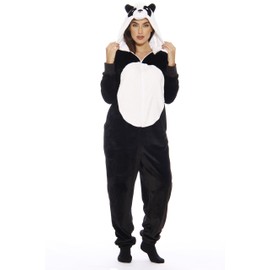Just Love L6403-L-Panda #FollowMe Adult Onesie/Pajamas