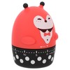 LABRIMP Animal Design Mechanical Timer for Kitchen Cute Cartoon Cooking