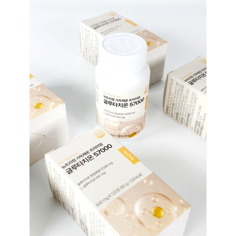 Nutri Tablets Large Capacity 120 Tablets Full of Premium High