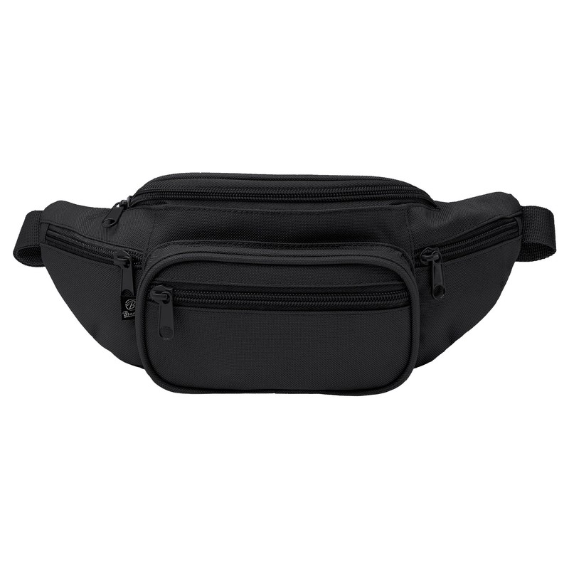 Brandit Waist Belt Bag Bum Bag Hip Shoulder Bag, Black,