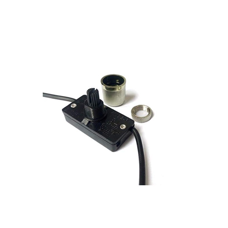 AFCNMayitr Brass Light Dimmer Lamp Rotary Switch 120 Volt 500W