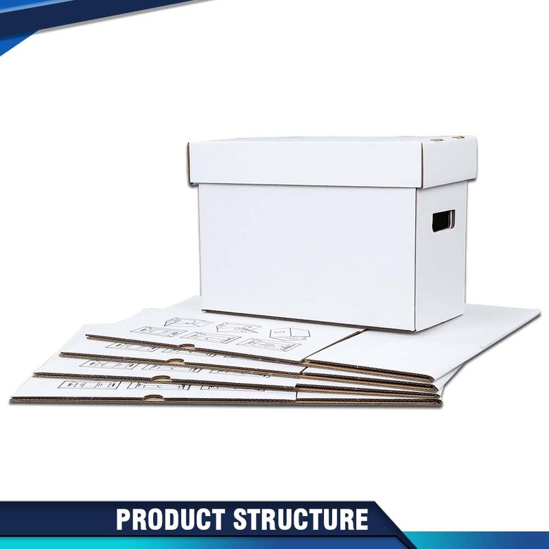 PIT66 5 Pcs Comic Book Storage Comic Book Box Holds