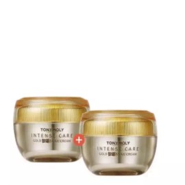 Tony Moly [롯데백화점]토니모리 (1+1) 인텐스 케어 골드24케이 스네일크림 (퍼스트에센스 120ml 증정) [Toys’R’Us] Tony Moly (1+1) Intense Care Gold 24K Snail Cream (Free First Essence 120ml)