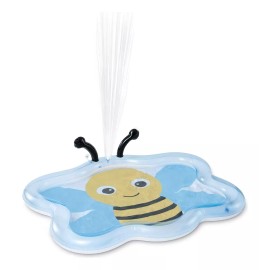 Intex | Alberca Infable Para Bebé | Chorro De Agua | Abeja Color Transparente
