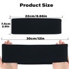 7.5cm Wide Headbands for Women Men,Headbands for Non Slip,2pcs Fashion