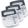 (3 Pack Value Bundle) TEXTI1795SV TI-1795SV Minidesk Calculator, 8-Digit LCD