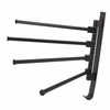 RV Clothes Drying Rack Aluminum Multifunctional Drilling Free Wind Proof