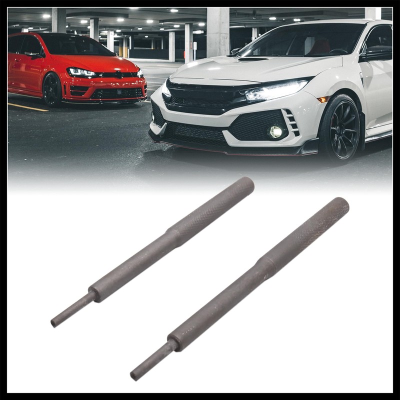 Hihaha 2pcs Dark Gray Universal Valve Guide Remover Grinding Stick
