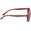 Polaroid Sunglasses PLD 8014/S Oval Sunglasses, Fuschia/Polarized Brown Mirrored, 46mm