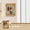 Wooden Key Box, Key Holder Wall Mount Decorative Wooden Key