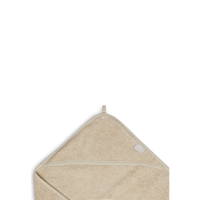 Jollein Hooded Towel Terry Cloth 75 x 75 cm Nougat