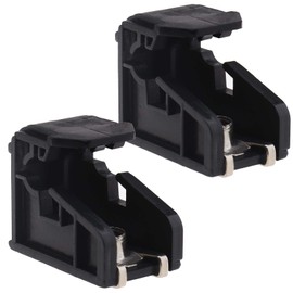 Create idea 2-Piece Headlight Mounting Clip Compatible with Polo 2009-2018 Plastic Bracket 6R0941511 Black