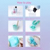 Liquid Translucent Silicone DIY Elasticity Kneaded Squeezed Clear Silicone Rubber