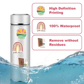 Bohemian Stickers (50PCS), You Go Girl Motivational Stickers for Girls, Vinyl Boho Aesthetic Stickers for Laptop, Believe in You Sticker Decals for Luggage Water Bottle Phone