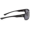 Coyote Eyewear P-37 Sportsman's Polarized Sunglasses, Black Frame, Gray Lens
