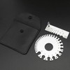 ZeeDix 4 Pcs Stainless Steel Metal Sheets Welding Thickness Gauge-