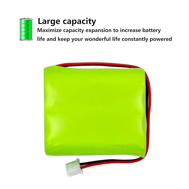 BUSFUIVA New Upgrades 2GIG 228844 Battery Compatible with 6MR2000AAY4Z BATT2X