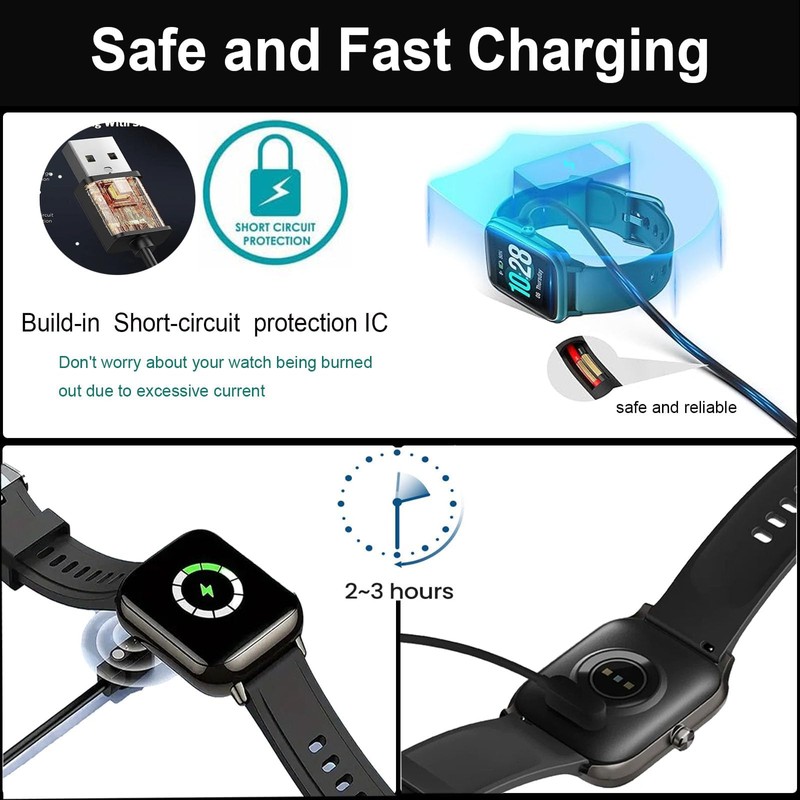 Xininyia USB Charging Cable for AlphaGear Delta PRO Smart Watch