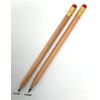 Jumbo Try Rex Triangular Primary Pencil with Eraser, Bare Wood