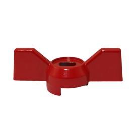 PZRT Ball Valve Butterfly Handle Flat Hole Aluminum Alloy Mini Valve Male to Female Valve Tank Thread Ball Valve Wrench 5x8mm