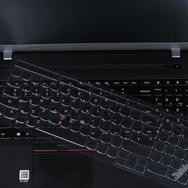 Keyboard Cover Protective Skin fits for Lenovo T15 & T15 Gen 2, T15p T15g L15 E15, E15 Gen 2, Thinkpad T570 T580 T590 E580 E590 E595 L590, Thinkpad P15v P15S P52 P52S P72 P53 P73