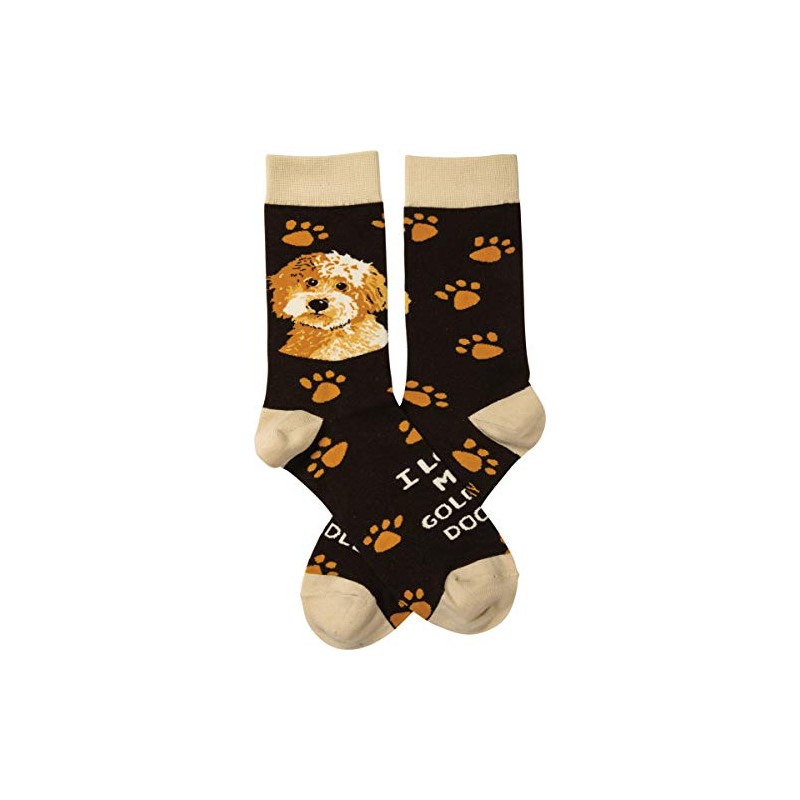 Primitives by Kathy Socks - I Love My Goldendoodle