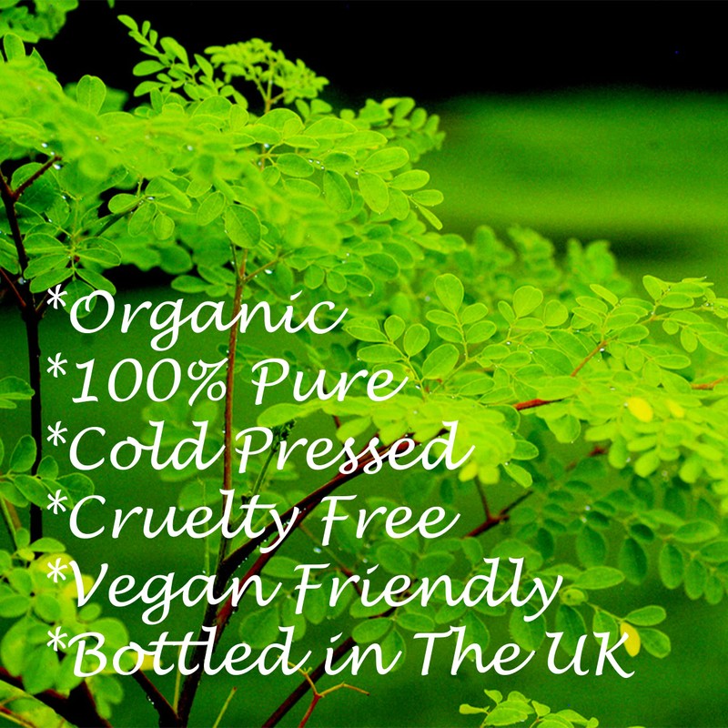 Feelia - Organic Moringa Oil - Cold Pressed, Moisturizing, Rich