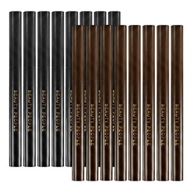 Beauty People Ironclad Square Edge Eye Liner x 8 (Choose from 2 types) Black / 뷰티피플 철벽녀 스퀘어 엣지 아이 라이너X8개 (2종 중 택) 블랙
