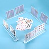 Sumnacon Card Game Stand Board Game Clear Playing Card Stand