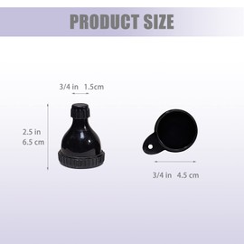 2Pack Protein Powder Container to go Portable Supplement Funnels for Filling Bottles with Protein Powder Compartment Pill Storage, Great for Workout, Travel, to-Go, Fitness