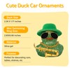 wonuu Car Dashboard Ducks, Saxophone Decor Rubber Duck Car Ornaments