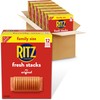 RITZ Fresh Stacks Original Crackers, Bulk Travel Snacks, Family Size,