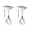 TERF® Polished Chrome Ceiling-Mount Bracket for Up to 19mm Diameter