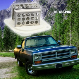 QUARKZMAN 4864957 Car Blower Motor Resistor for Jeep Wrangler Cherokee