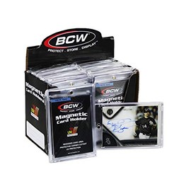 Caja de 14 BCW los titulares de tarjeta magnética - 130 PT.